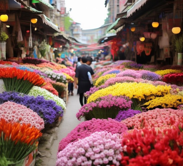 昆明鲜花市场解析，花海经济背后的秘密,昆明鲜花市场解析，花海经济背后的秘密,百合,鲜花价格,鲜花市场,第1张