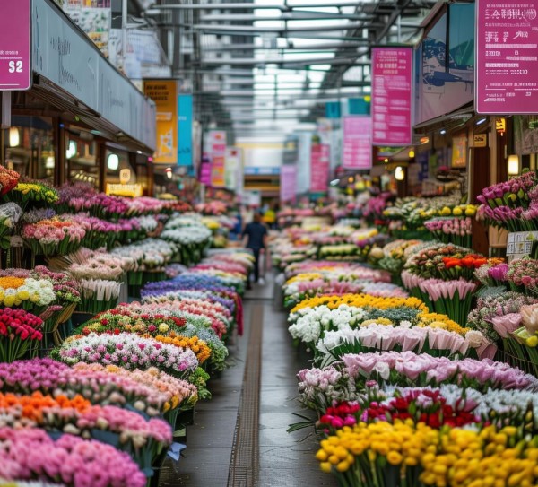 揭秘鲜花批发市场，最新报价一览，市场行情全解析,揭秘鲜花批发市场，最新报价一览，市场行情全解析,百合,鲜花批发,批发市场,第1张