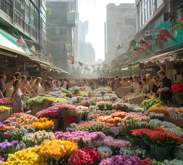 助力，鲜花市场焕新变革,助力，鲜花市场焕新变革,鲜花市场,第1张